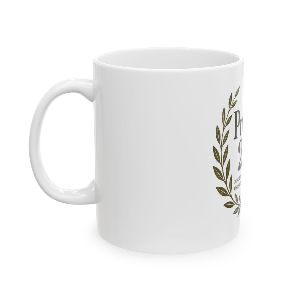 Proverbs 2:11 Ceramic Mug — Inspirational Bible Verse Coffee Cup