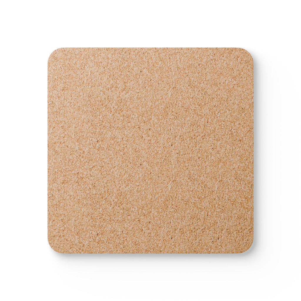 Corkwood Coaster Set - "A Spark Ignites" Inspirational Flame Quote Cork Coasters (Set of 4)