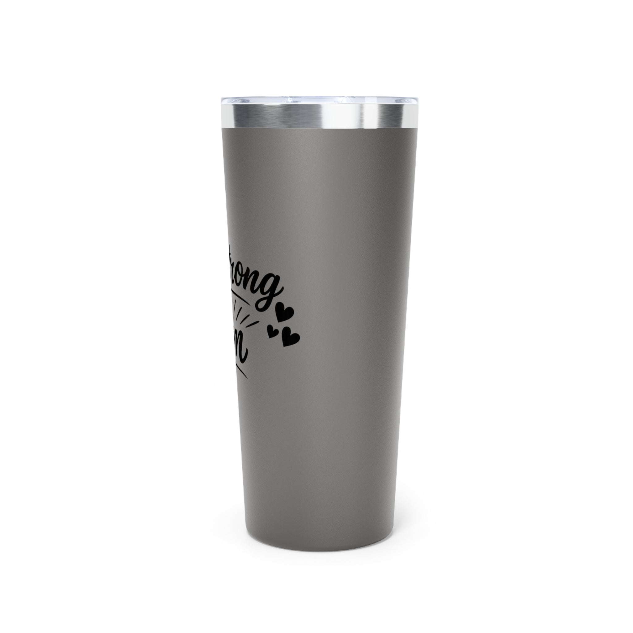#cleftstrong Mom 22oz Insulated Tumbler — Copper Vacuum Travel Cup