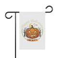 Happy Halloween Pumpkin Garden Flag – Trick or Treat Jack-O'-Lantern Banner