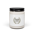 Proverbs 2:11 Soy Candle — Inspirational Christian Scented Jar (9oz)