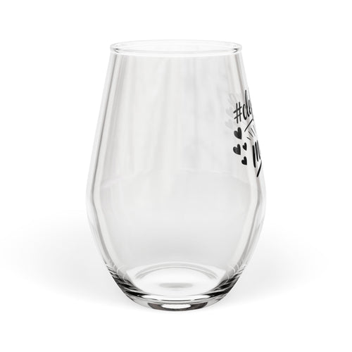 #cleftstrong Mom Stemless Wine Glass — 11.75 oz Inspirational Mother's Day Gift