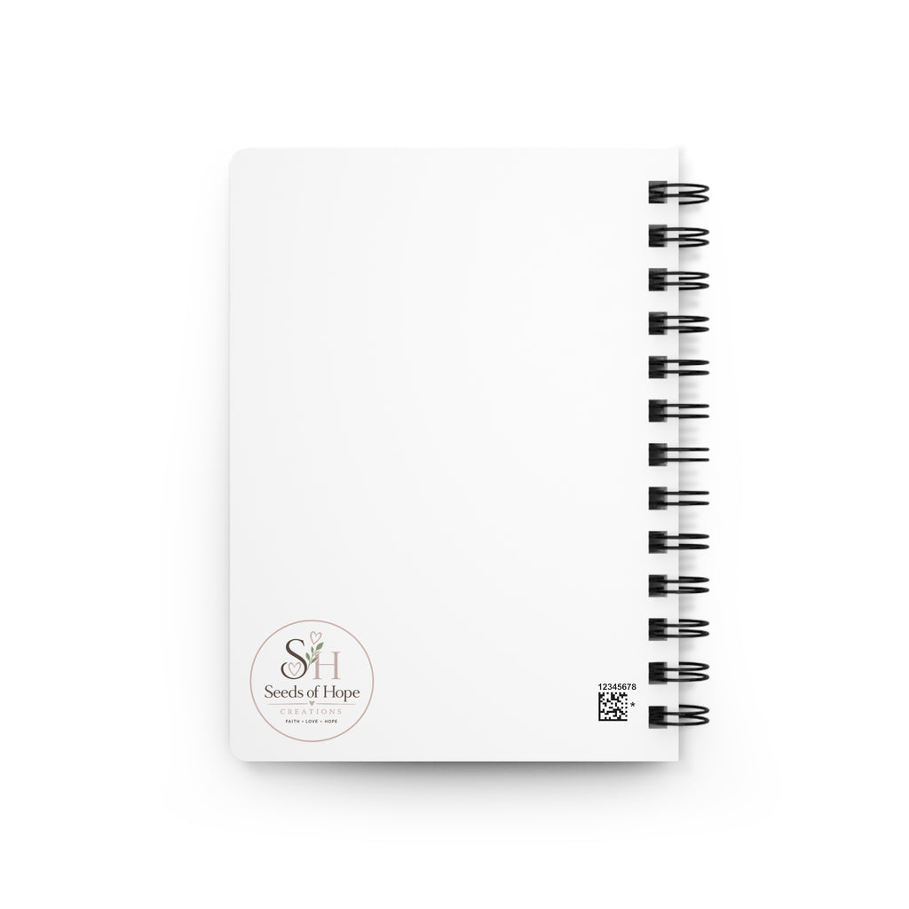 Inspirational Spiral Journal — "A Spark Ignites, But It Is The Flames That Spread"