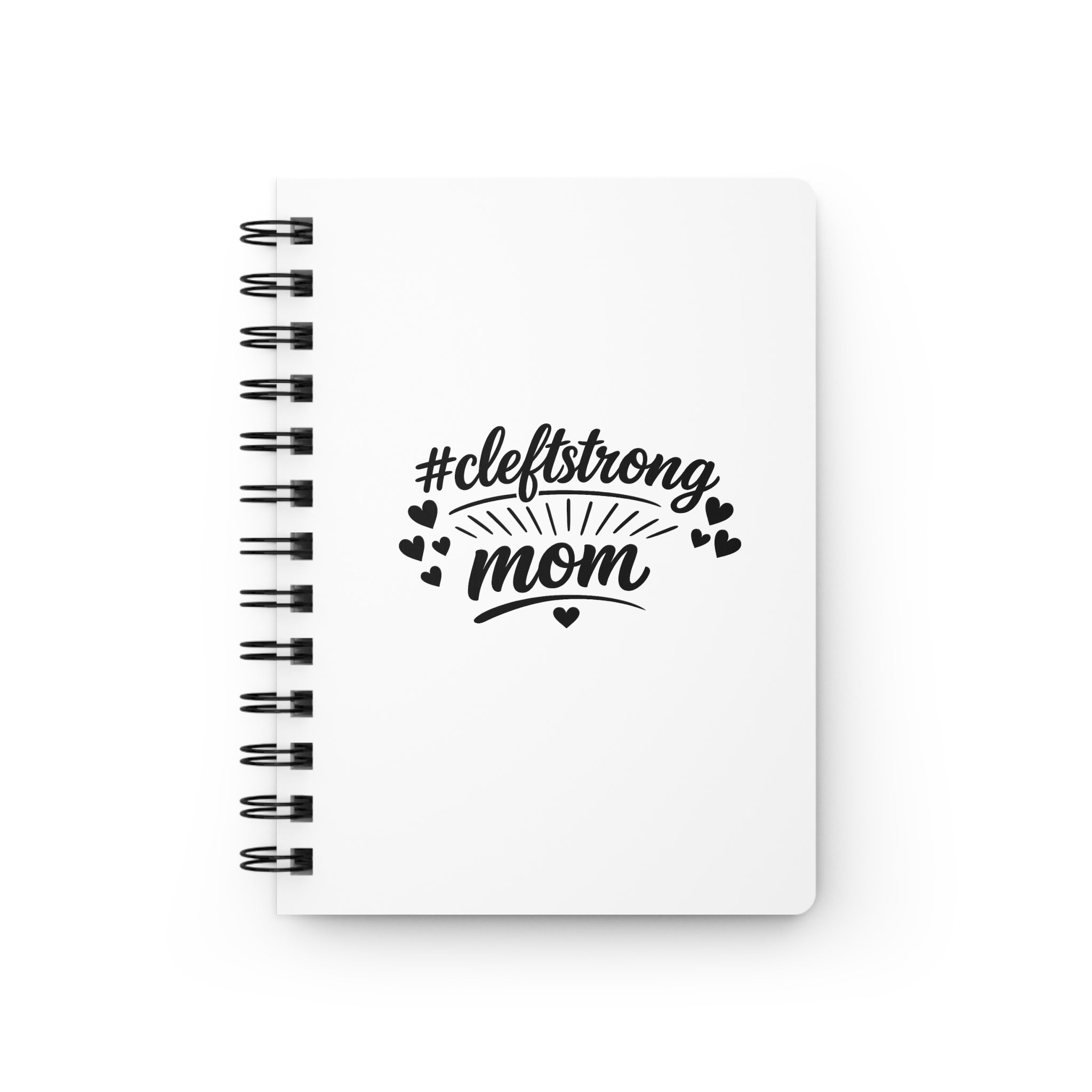 #cleftstrong Mom Spiral Journal – Cleft Palate Awareness Notebook